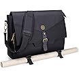 ENHANCE Tabletop RPG Player's Essentials DND Bag - Dungeons and Dragons Messenger Bag Fits Player's Handbook, Binders, Dice & Accessories with 17 inch Laptop Compartment and Battlemap Carrying Straps