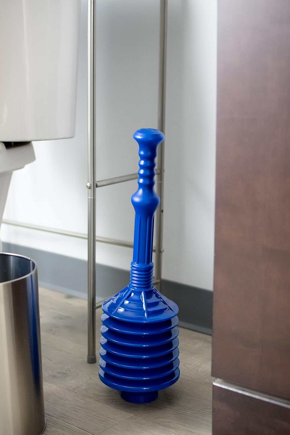 Professional Bellows Accordion Toilet Plunger, High Pressure Thrust