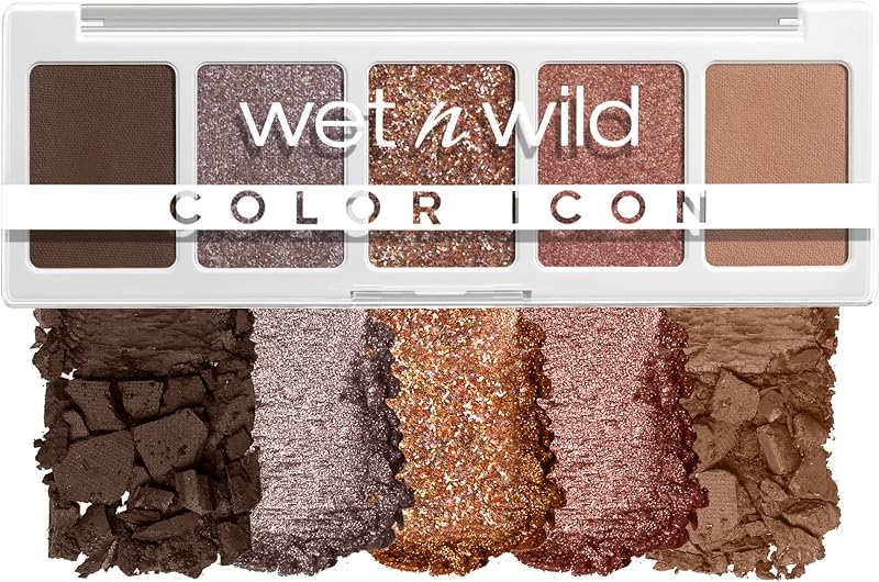 Wet n Wild Color Icon 5-Pan Palette Eyeshadow Camo-Flaunt Vegan Cruelty-Free