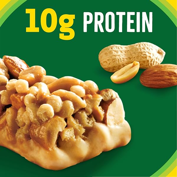 NATURE VALLEY PROTEIN CHEWY SNACK BARS, SALTED CARAMEL NUT, 15 BARS, 21.3 OZ