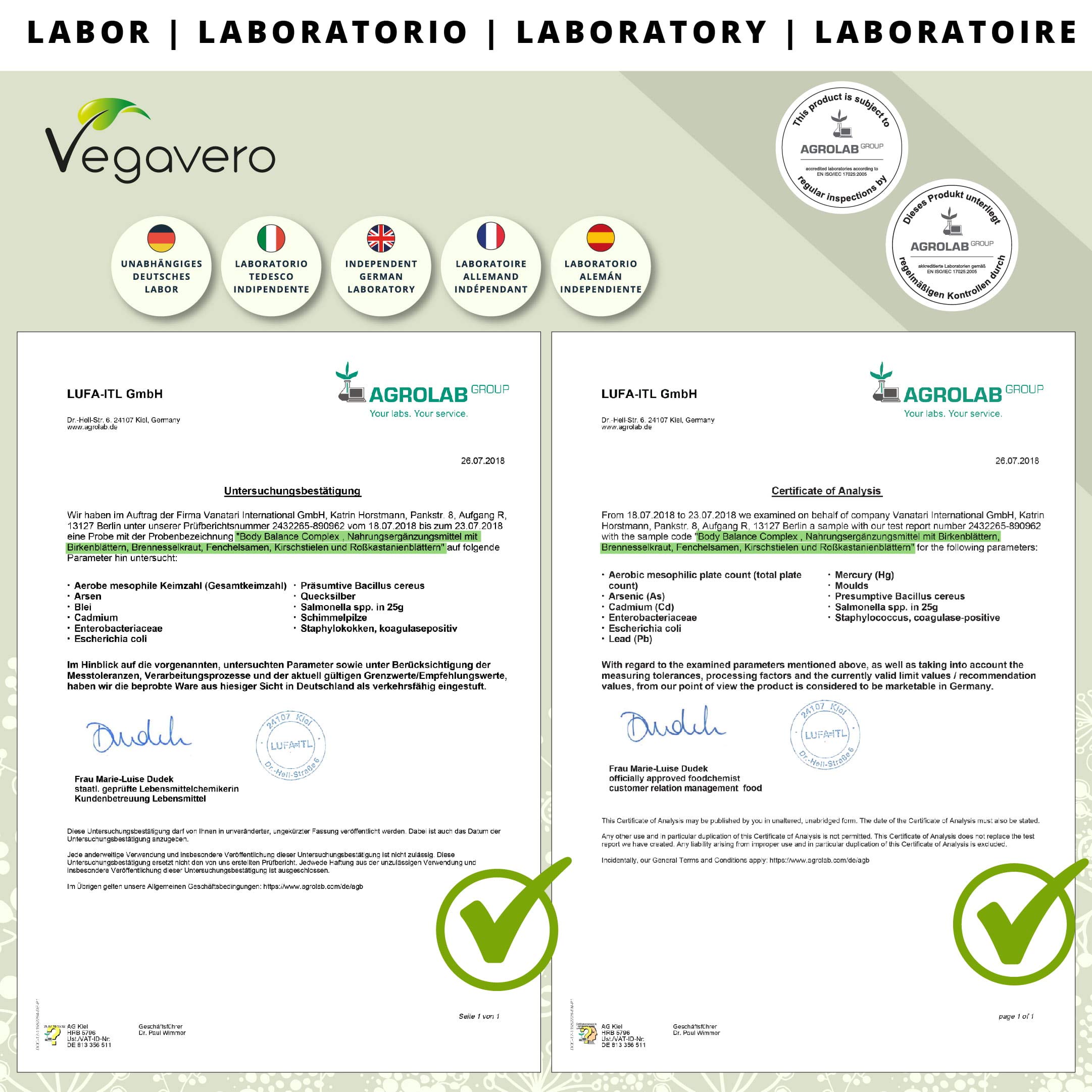 NEW: Body Balance Complex | Natural Diuretic, Digestive, Detox & Cleanse Blend | Prevent Water Retention & Eliminate Toxins | Birch Leaves, Nettle, Fennel Seeds, Chestnut Leaves & Wild Cherry Stems | 120 Capsules | VEGAN by Vegavero