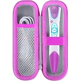 Peyyargo Storage Case for Leapfrog LeapReader System Learn-to-Read | Lightweight Carry, Secure Storage, Convenient Zipper, Soft Interior,Pink Case