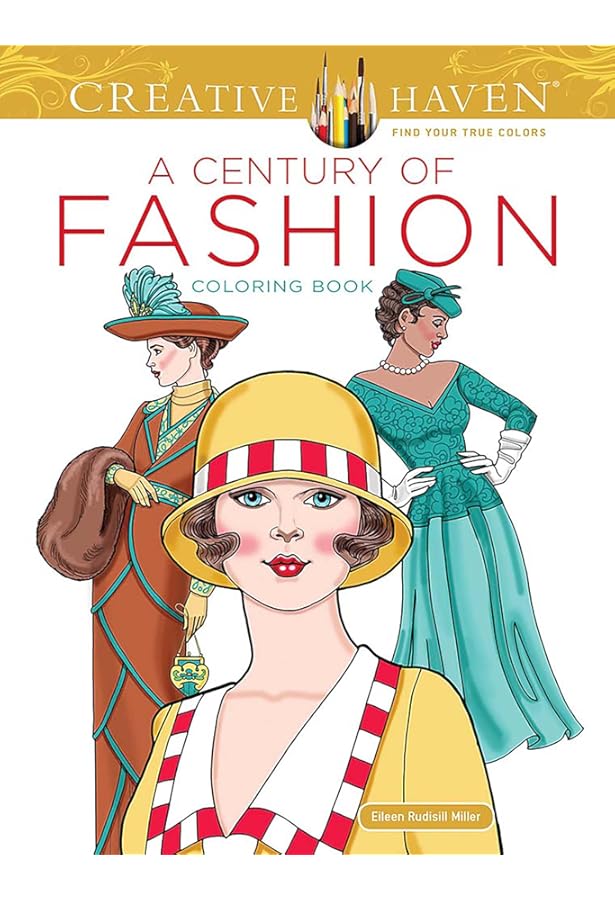 Amazon.com: 1950s Retro Fashion Coloring Book for Women and Teens