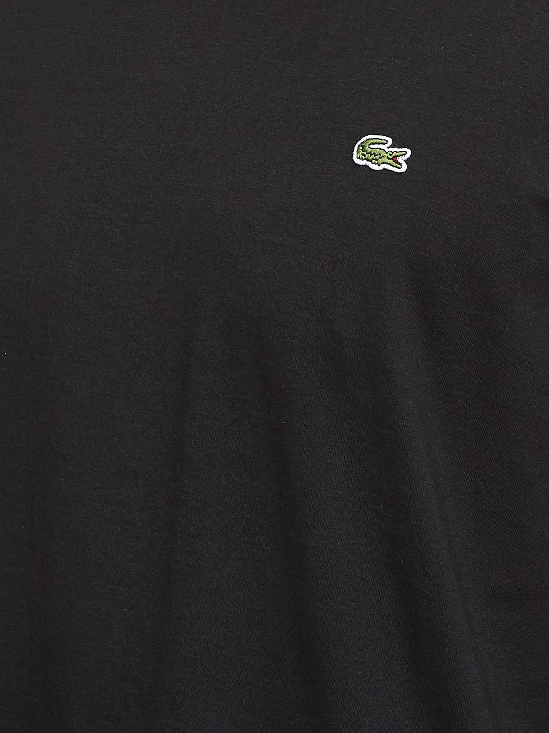 Lacoste Mens Short Sleeve V-Neck Pima Cotton Jersey T-Shirt | 