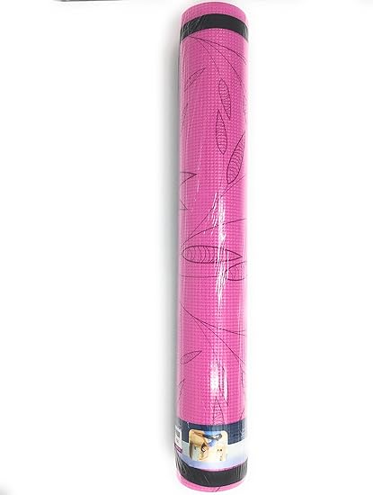 Amazon.com: Rosa alfombrilla de yoga 24 W x 68L – saludable ...