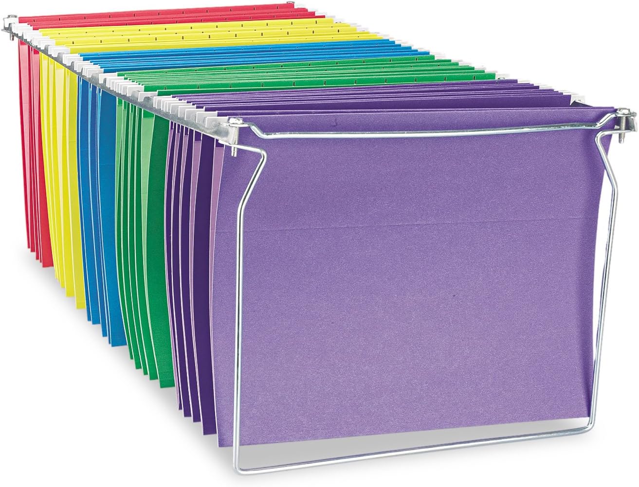 Universal 67000 Screw-Together Hanging Folder Frame, Letter Size, 23-26.77 in. Long, 6 Frames/Box : Science Lab Supplies : Office Products