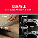 J-B Weld MarineWeld Grey Tubes 57g 2oz 1:1 epoxy repair kit view 5