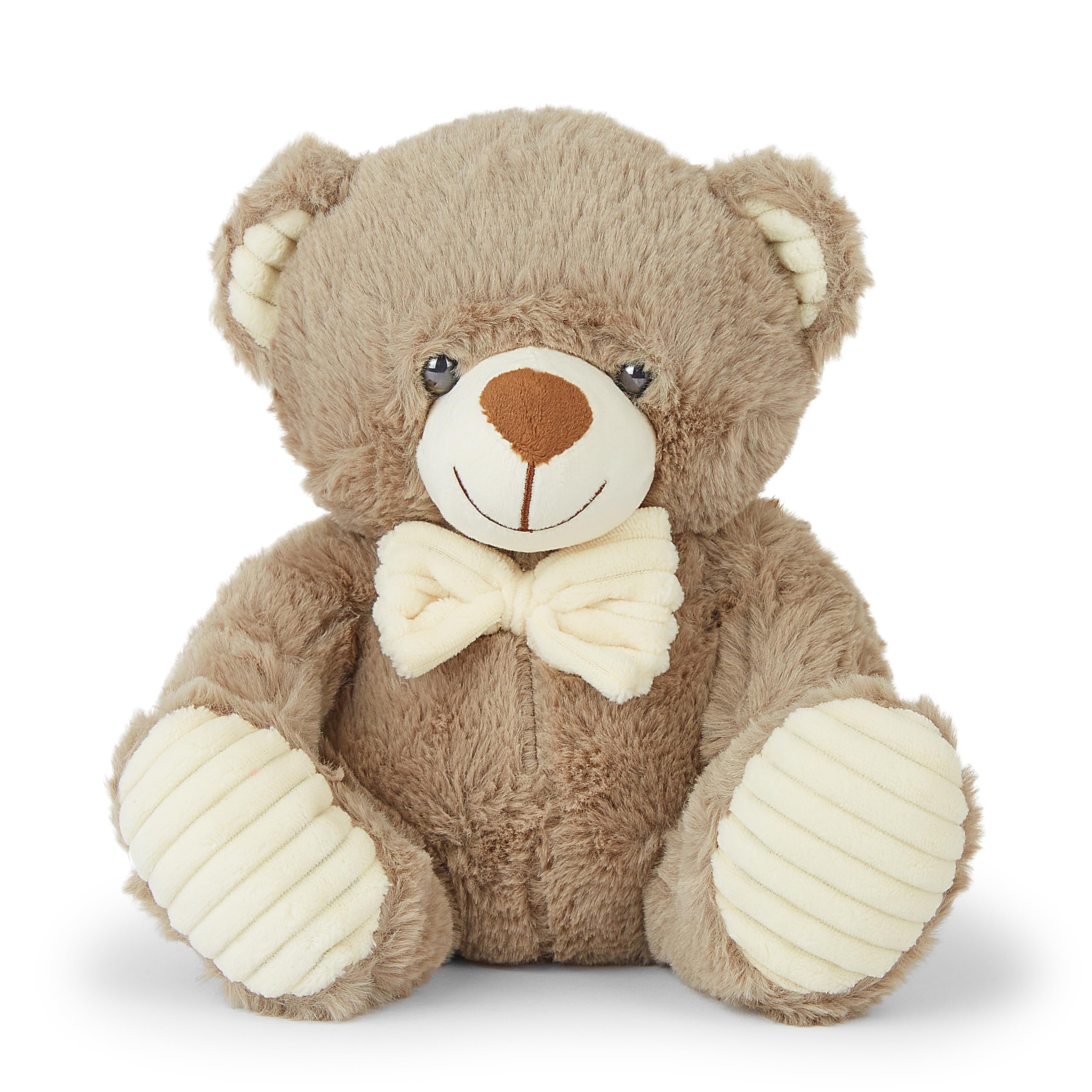 Mousehouse Gifts - Grey Teddy Bear Plush Companion, Soft Bear Cuddly Toy for Children