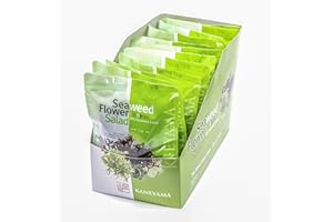 KANEYAMA Seaweed Flower Salad (Seaweed Flower Salad 20g, 12 Packs, One Box)
