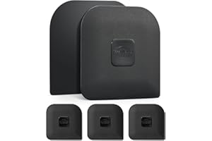 Pan Scraper, CLUEAPOP 5 Pcs Pot Scraper Plastic, Pot Scraper Non Scratch for Cast Iron, Pot and Pan Cleaning, Sturdy Scraper Kitchen Tool