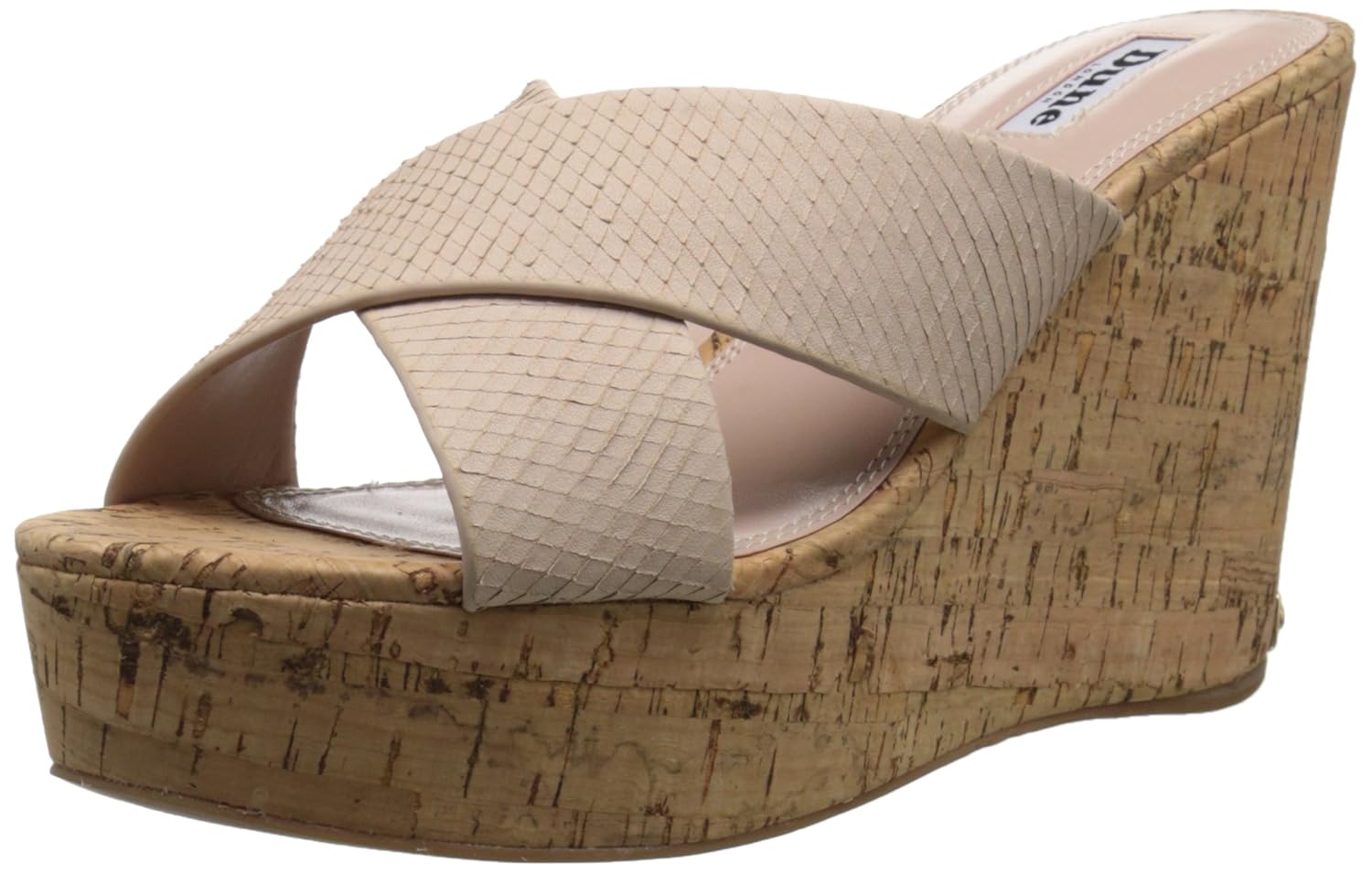 dune nude wedges