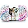 Lion Brand Yarn Scarfie Lite Yarn, 1 Pack, Sunset