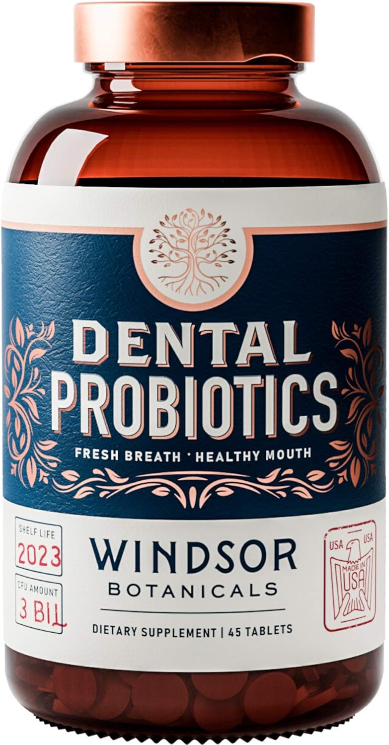 Amazon.com: Dental Probiotics Bad Breath Treatment by Windsor ...