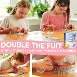 Blue Squid Unicorn Diamond Art Kit for Kids – 5D Gem Art DIY Craft Set view 7