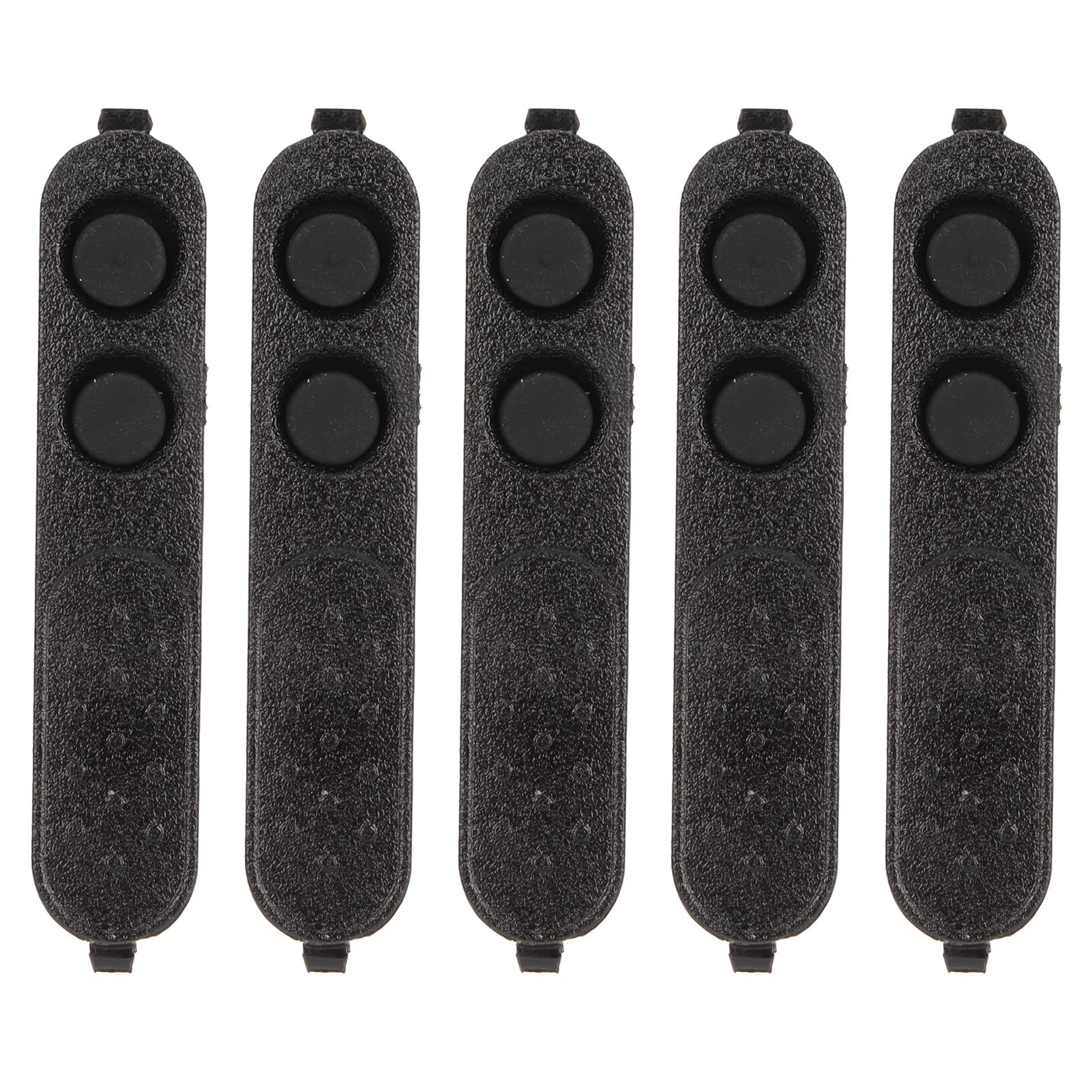 ASHATA 5Pcs Radio Start Button Frame, PTT Key Lock Frame + PTT Bezel Rubber lock for MOTOROLA XIR P3688 DEP450 DP1400 Walkie Talkies