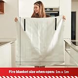 Firechief Kitemarked Fire Blanket 1m x 1m Rigid Case BS EN 1869 Certified view 3