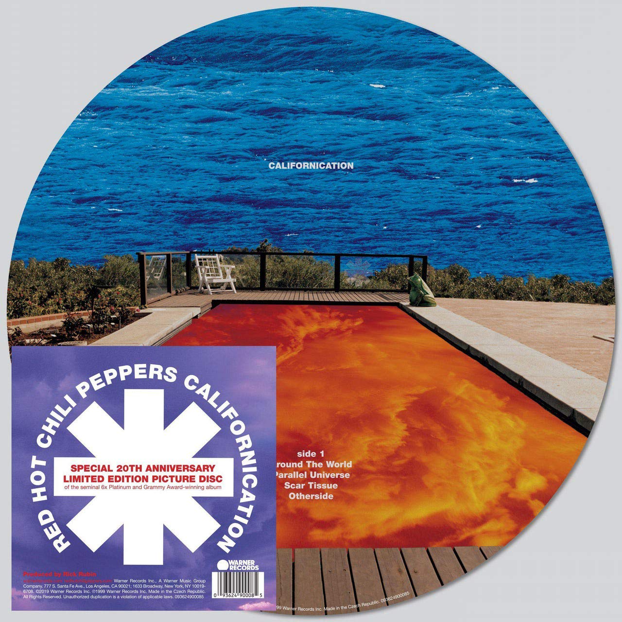 Californication Picture Disc Red Hot Chili Peppers, Red Hot Chili Peppers Amazon.es CDs y