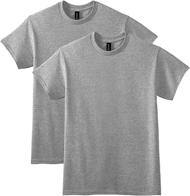 T-Shirt DryBlend pour Femme, Style G8000, lot Multiple, Gris Sport (Lot de 2), Taille S