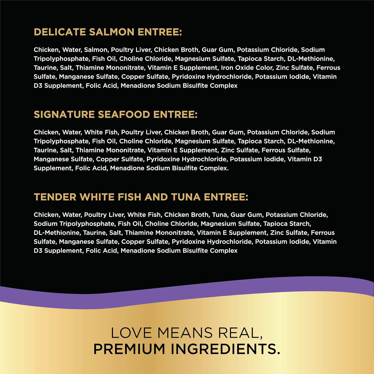 SHEBA PERFECT PORTIONS Soft Wet Cat Food Paté in Natural Juices Signature Seafood Entrée, Delicate Salmon Entrée, & Tender Whitefish & Tuna Entrée Variety Pack 2.6 Oz. (24 Twin Packs) : Pet Supplies