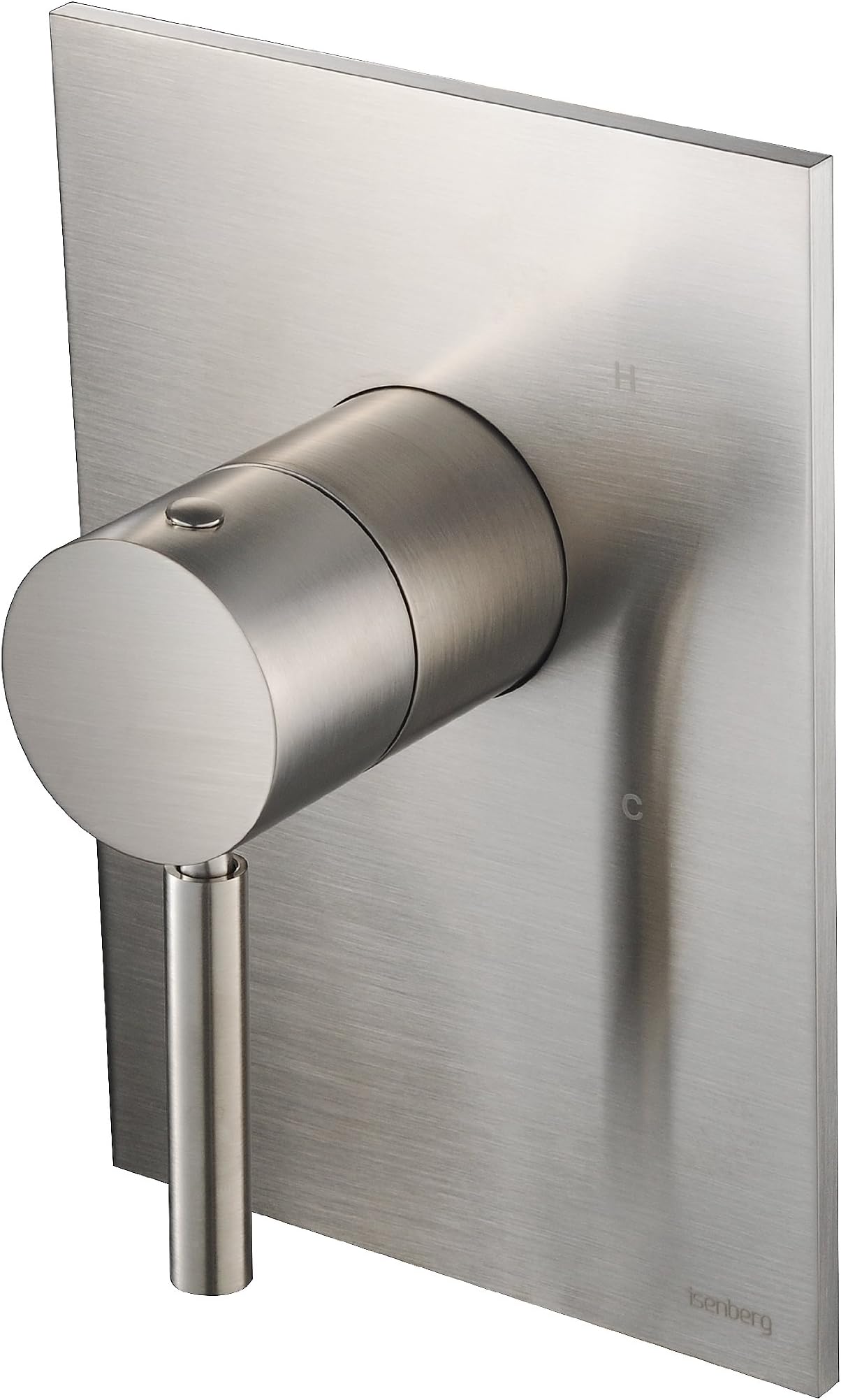 Isenberg UF.2201BN Universal Fixtures 1-Way Pressure Balance Valve and Shower Trim, UF.2201, Brushed Nickel