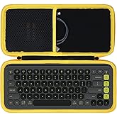 Lebakort Storage Case Compatible with Logitech POP ICON Keys Keyboard (Graphite Case)