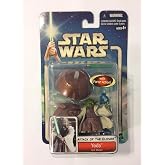 Star Wars, 2002 Saga Collection, Yoda Jedi Action Figure #23, 3.75 Inches