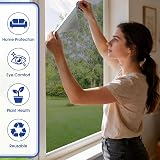 Lifetree Reflective Window Film Privacy & Anti Glare Silver 75x200cm view 6