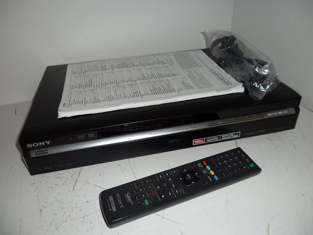Sony RDR-HXD870 DVD Recorder 160GB HDD Freeview HD HDMI Black