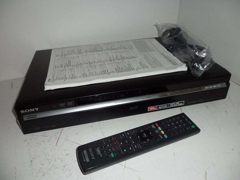 Sony RDR-HXD870 DVD Recorder 160GB HDD Freeview HD HDMI Black