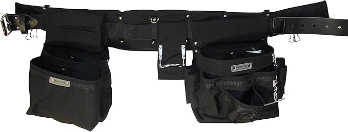 Boulder Bag 104XL-GR Electrician Comfort Combo w/Metal Buckle Belt Size Extra Large 40&amp;quot; to 44&amp;quot; .Color Gray. Made in U.S.A." 
