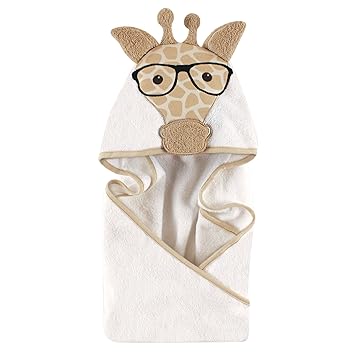 giraffe baby towel