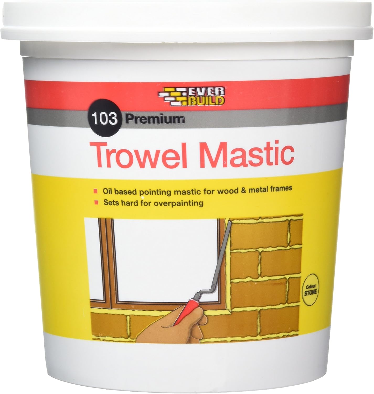 Everbuild TROWST Stone Trowel Mastic 3kg Amazon.co.uk DIY & Tools