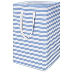 WISELIFE Laundry Hamper, 75L Large Collapsible Tall
