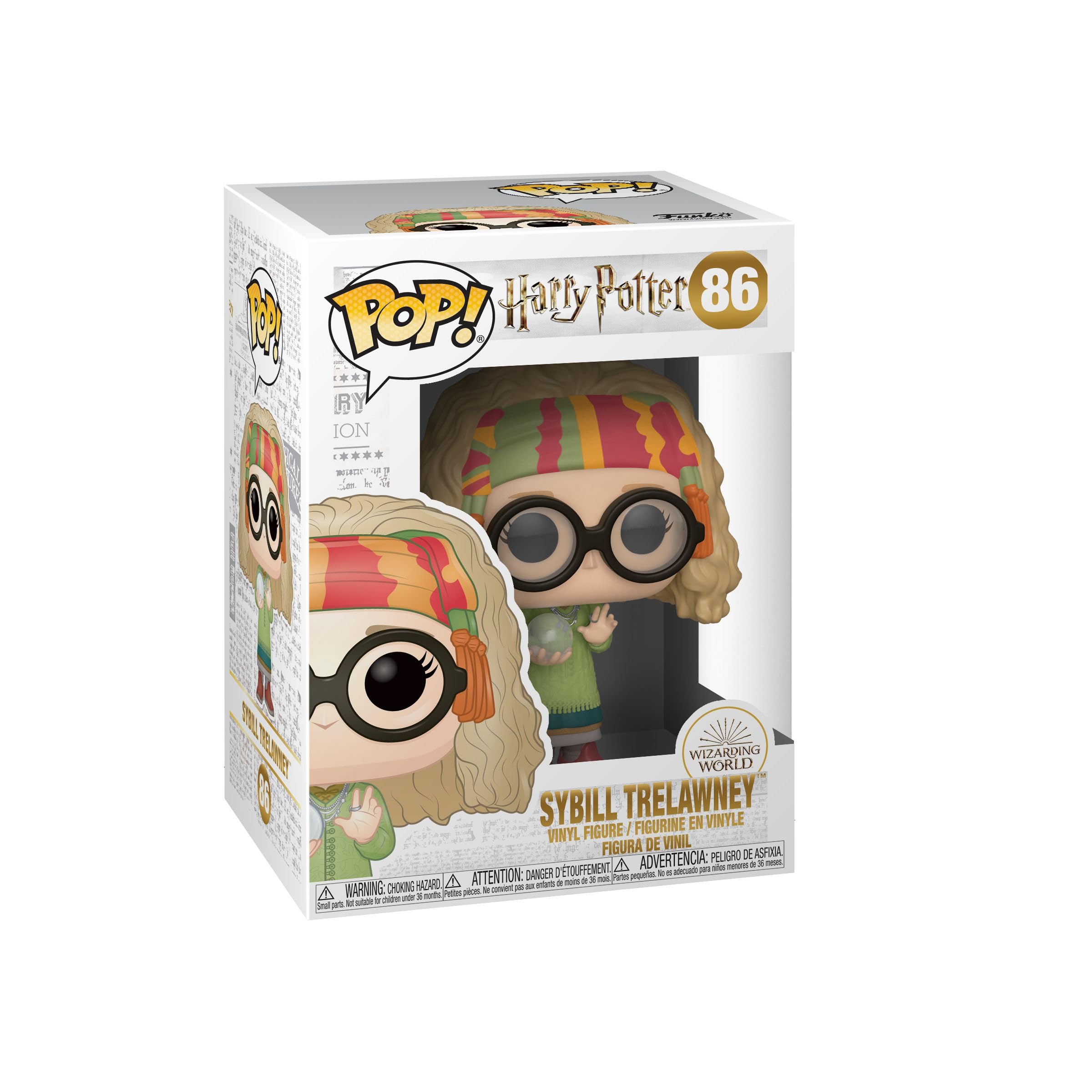 Funko POP! Vinyl: Harry Potter - Professor Sybill Trelawney, Std - Collectable Vinyl Figure - Gift Idea - Official Merchandise - Toys for Kids & Adults - Movies Fans - Model Figure for Collectors