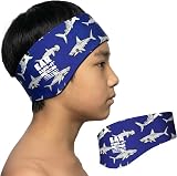 Ear Band-It Ultra Swimming Headband Shark Large Ages 8+ Doctor Recommended
