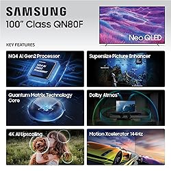 Samsung 100-Inch Class Neo QLED QN80F 4K Mini LED