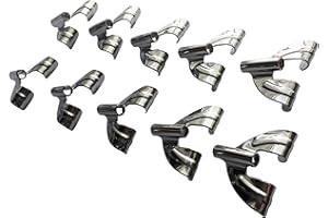 ROSS DRUMHEADS Bass Drum Claws (Vintage Butterfly 20 Pack)