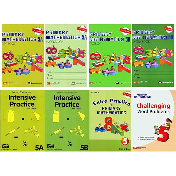 【未使用】Primary Mathematics 8冊セット Amazon.com: Primary Mathematics 2A Textbook (U.S. Edition