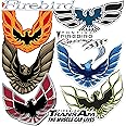Pontiac Firebird/Trans-Am Large Deluxe Stickers Variety Pack - Laptop, Water Bottle, Scrapbooking, Tablet, Skateboard, Indoor/Outdoor - Set of 9