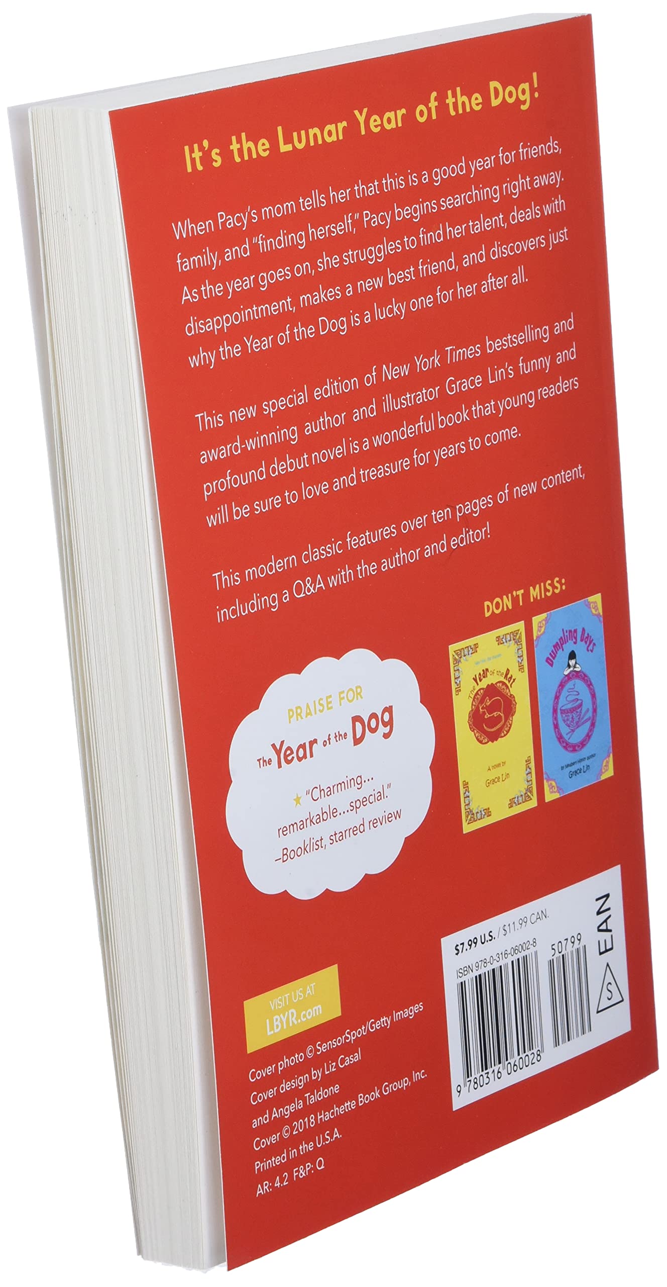 The Year Of The Dog A Pacy Lin Novel 1 Lin Grace Amazon Com Books