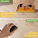 BLOSTM Sandpaper Assortment 48pc 120-7000 Grit with Sanding Block for Wood Walls view 8