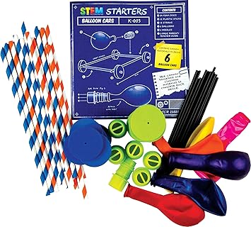 Amazon Com Teacher Created Resources Stem Starters Balloon Cars Tcr20880 Office Products