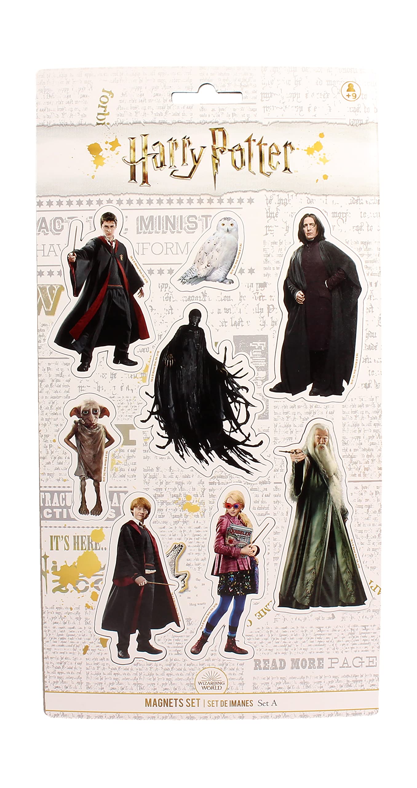 HARRY POTTER - Magnet Real Characters Magnets Set Official Merchandising, Multicoloured, One Size (DIRAC 1)