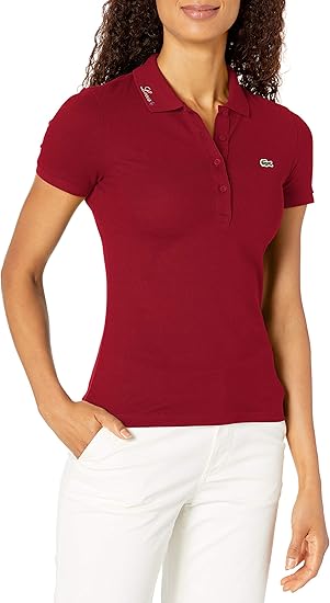 lacoste t shirt bordeaux