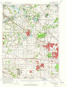 Amazon.com: YellowMaps Barrington IL topo map, 1:62500 Scale, 15 X 15
