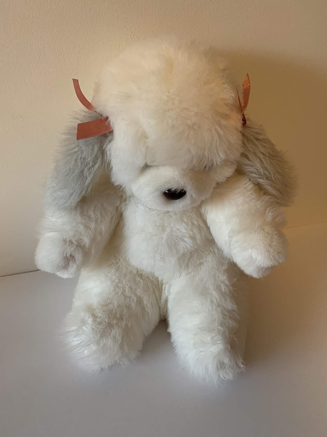 WEIGHTED PLUSH DOG with 3 1/2 lbs sensory toy washable Handmade