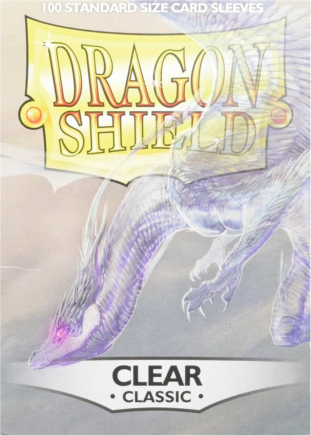 Dragon Shields AT-10001 Protective Sleeves (100-Pack), Clear: Toys & Games