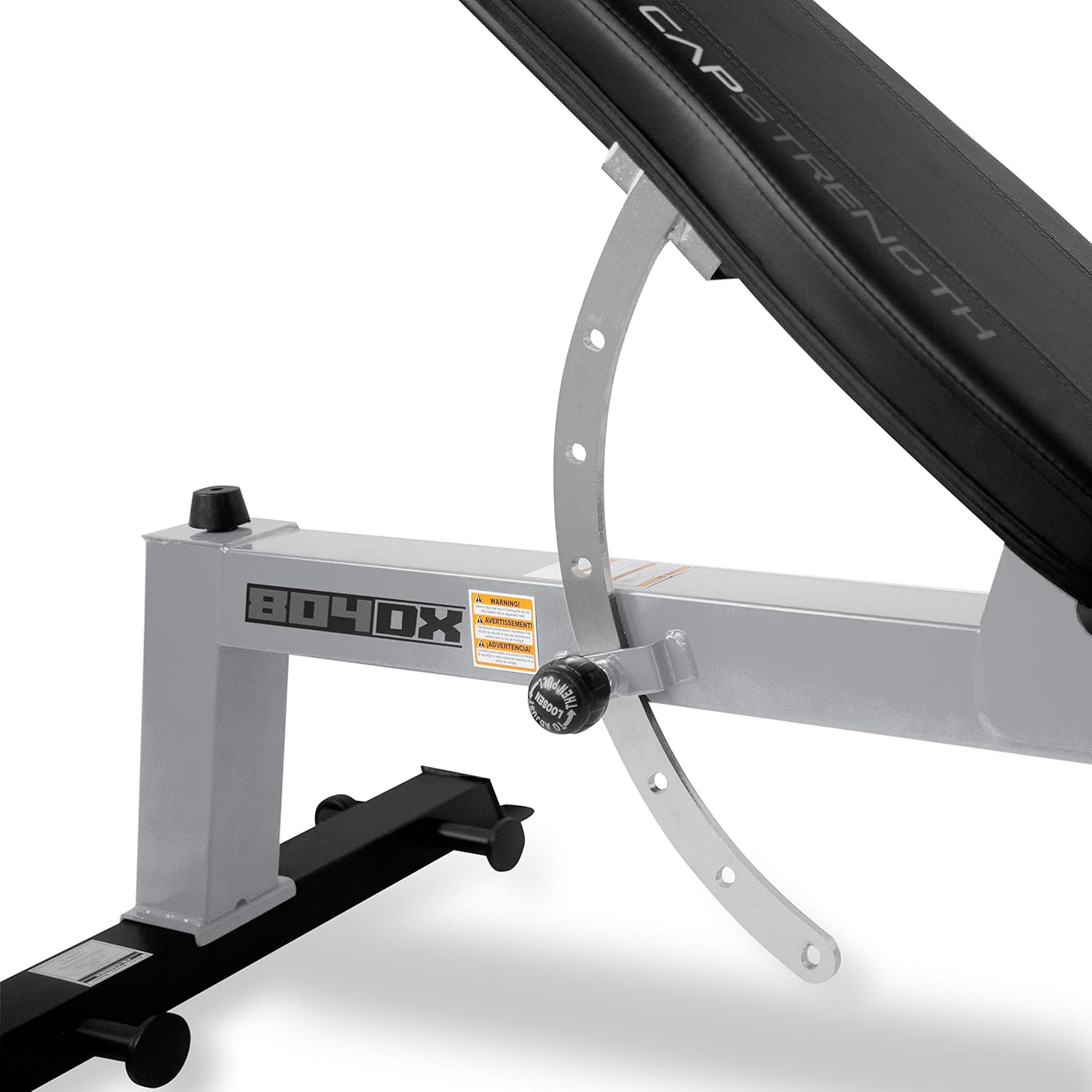 CAP Barbell Deluxe Utility Weight Bench, Silver: Sports & Outdoors