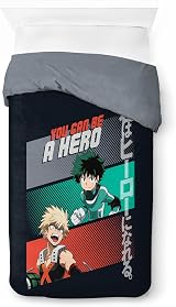 Jay Franco My Hero Academia Single Duvet Cover Set 100% Cotton view 2