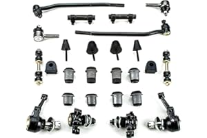 A-Resto-Parts Front End Suspension Rebuild Kit Compatible With 1955-1957 Ford Thunderbird, OEM Spec Replacement Parts, 26 Piece Kit